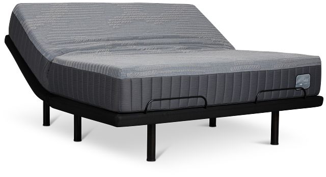 Kevin Charles By Sealy Hybrid Plush Deluxe Adjustable Mattress Set