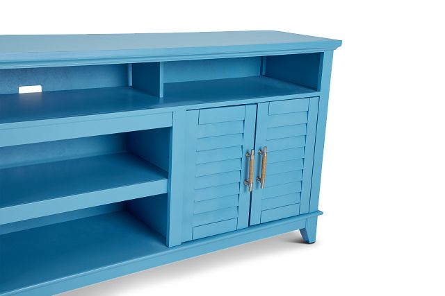 Cape May Teal 84" Tv Stand