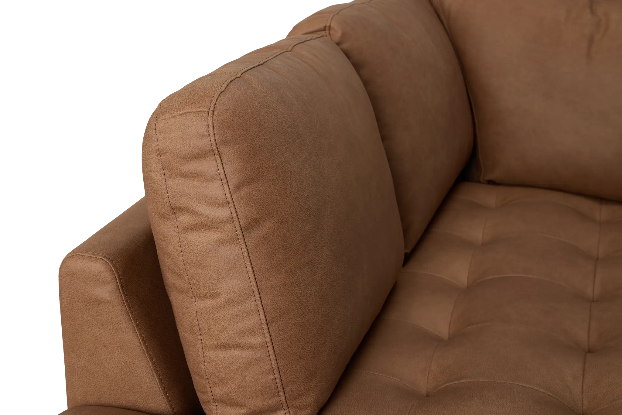 Indie Brown Micro Small Left Bumper Sectional Indie Brown Micro Small Left Bumper Sectional