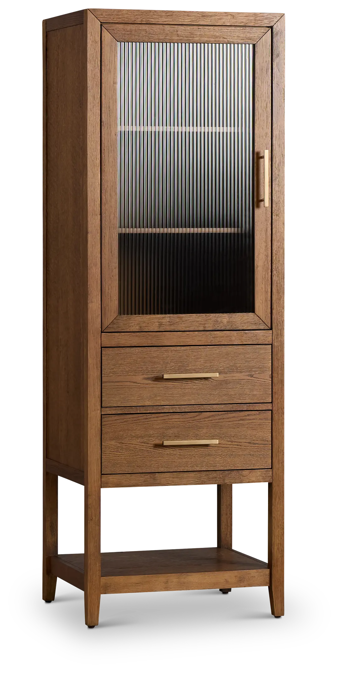 Alden Mid Tone Linen Cabinet Alden Mid Tone Linen Cabinet