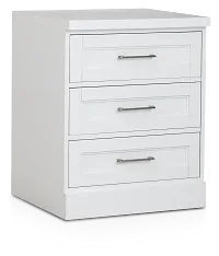 Newport White Drawer Cabinet