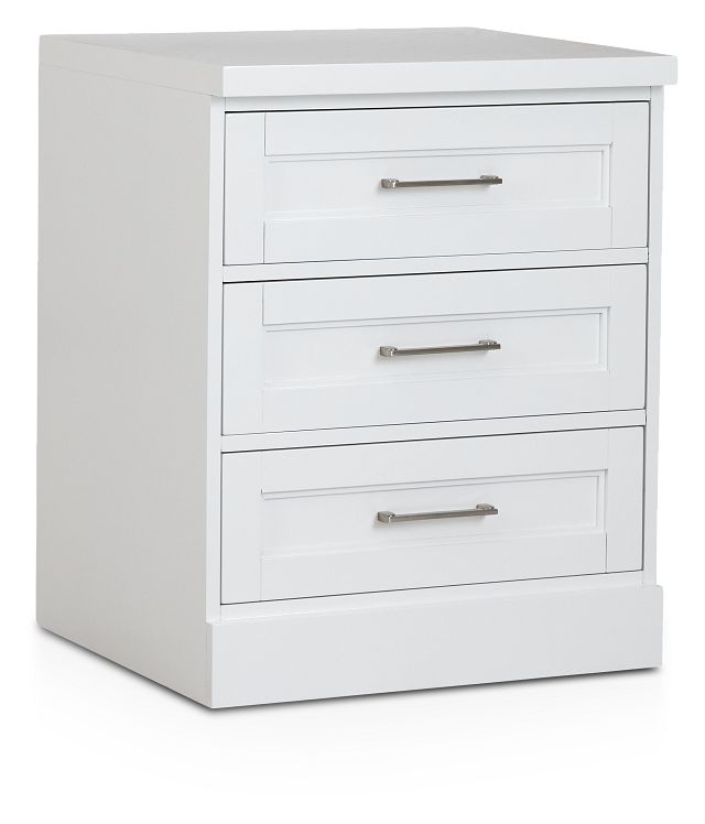 Newport White Drawer Cabinet