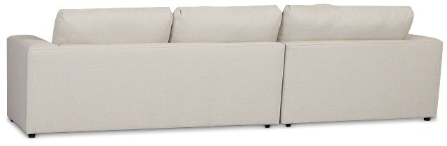 Brantley Light Beige Fabric Left Chaise Sectional