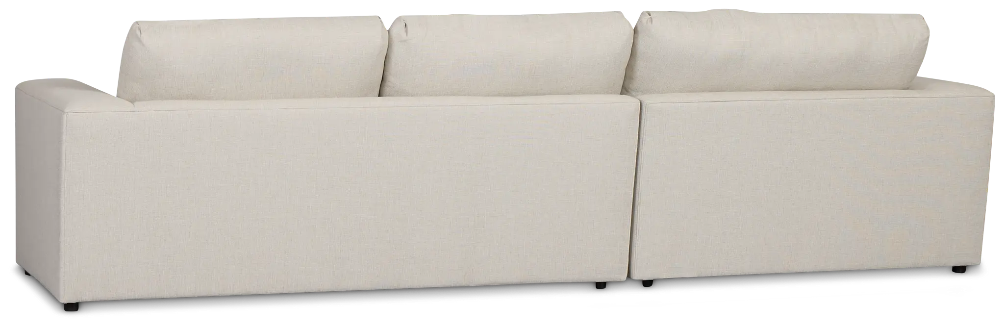 Brantley Light Beige Fabric Left Chaise Sectional Brantley Light Beige Fabric Left Chaise Sectional