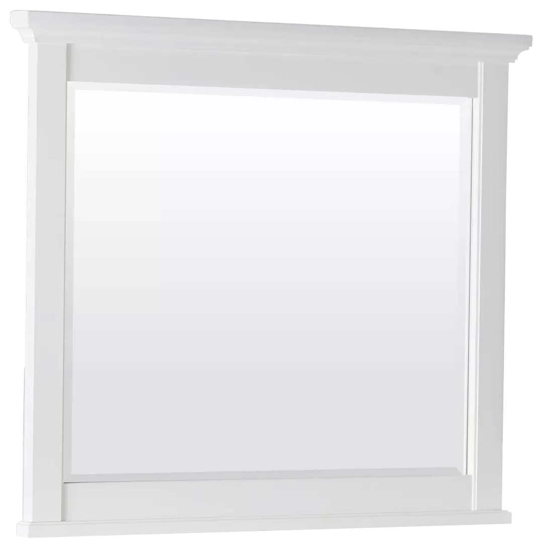 Bungalow Ivory Large Landscape Mirror