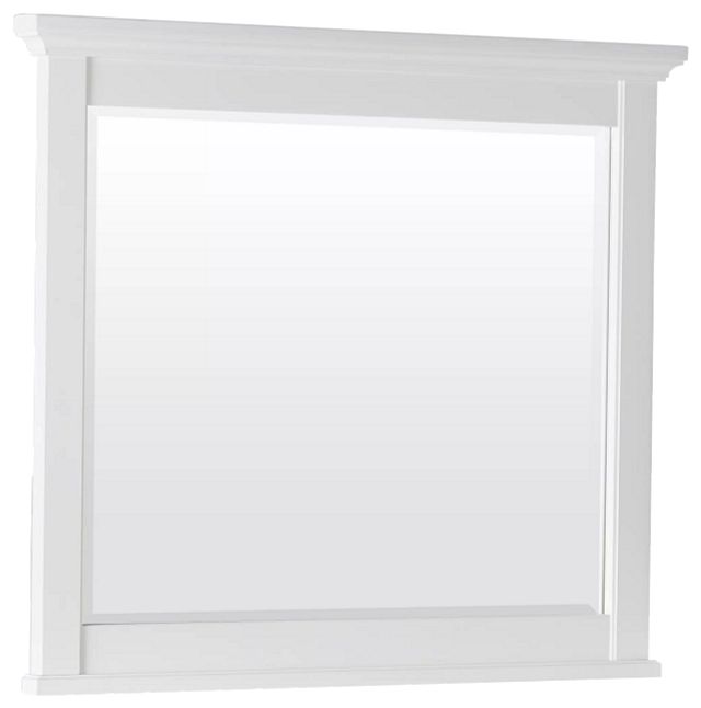 Bungalow Ivory Large Landscape Mirror