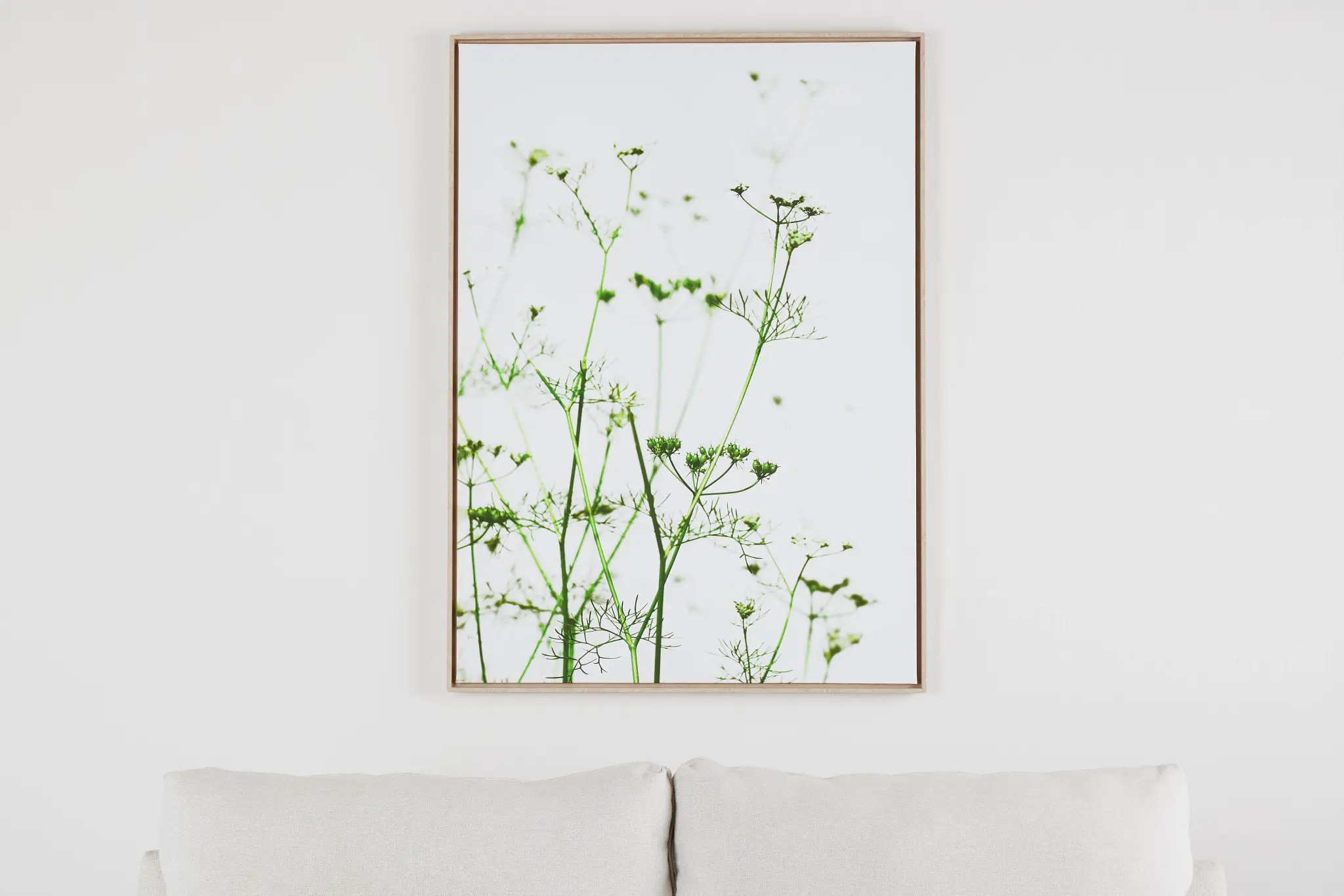 Floret Green Framed Wall Art Floret Green Framed Wall Art