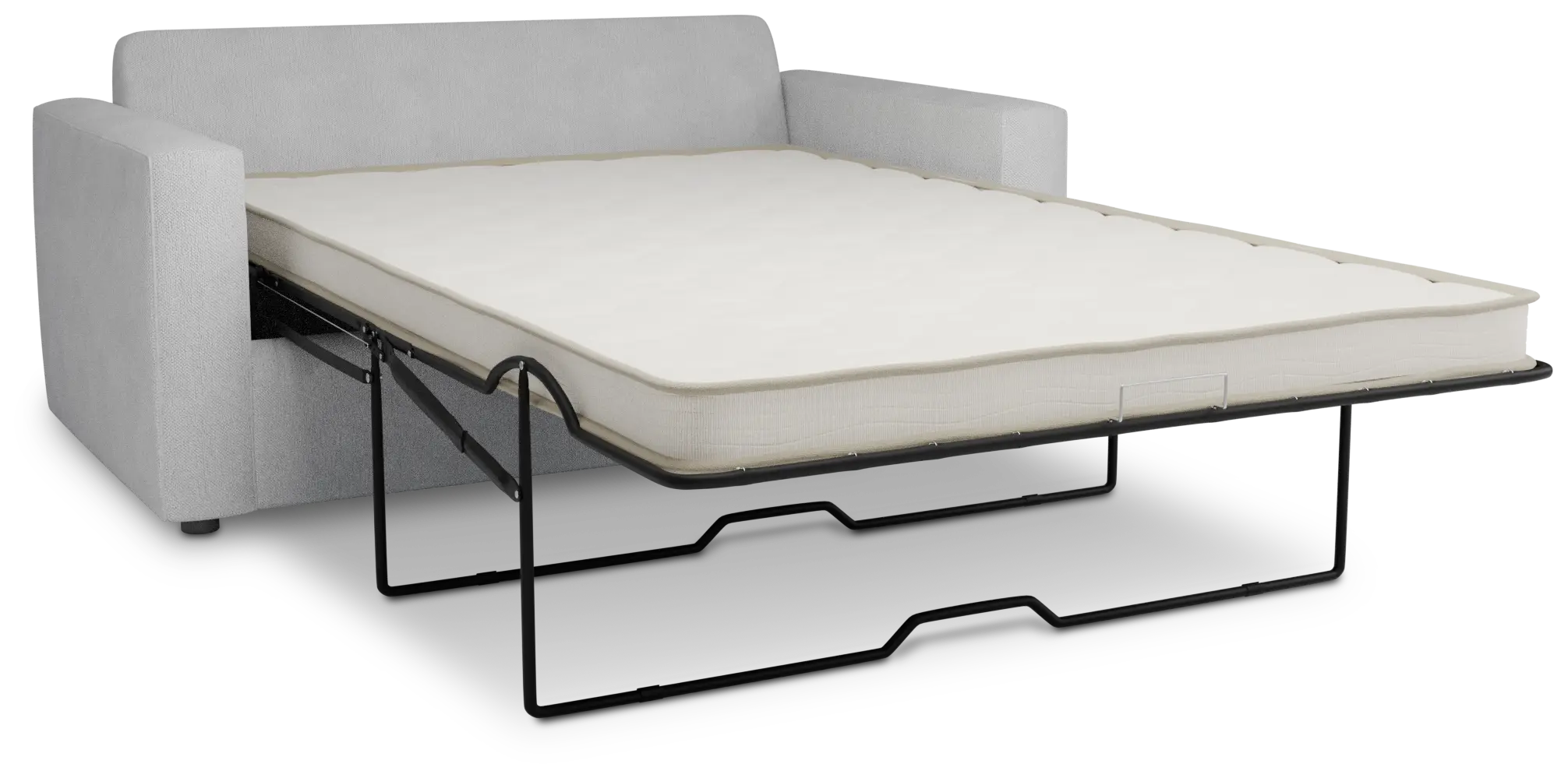 Siesta Revenue White Fabric Innerspring Sleeper Siesta Revenue White Fabric Innerspring Sleeper
