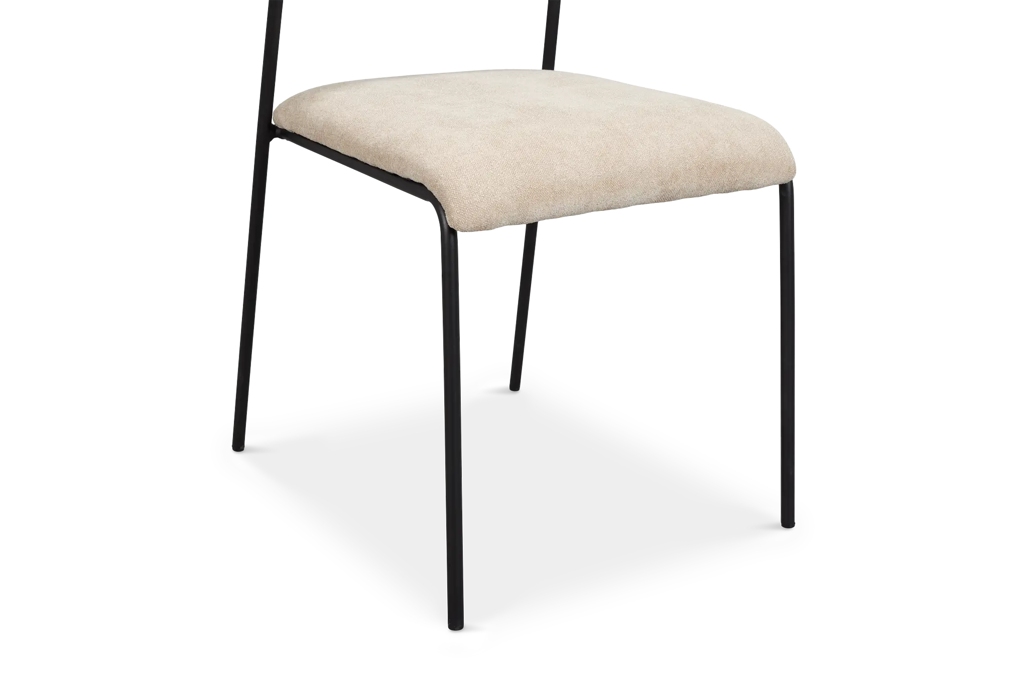 Lynden Beige Metal Upholstered Side Chair Lynden Beige Metal Upholstered Side Chair