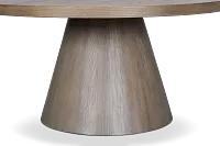 Alden Gray Round Coffee Table