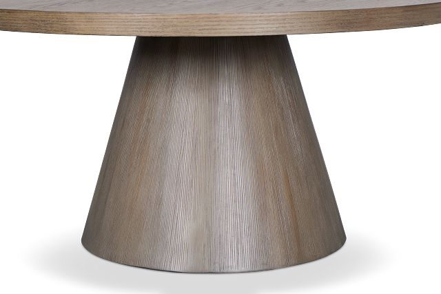 Alden Gray Round Coffee Table