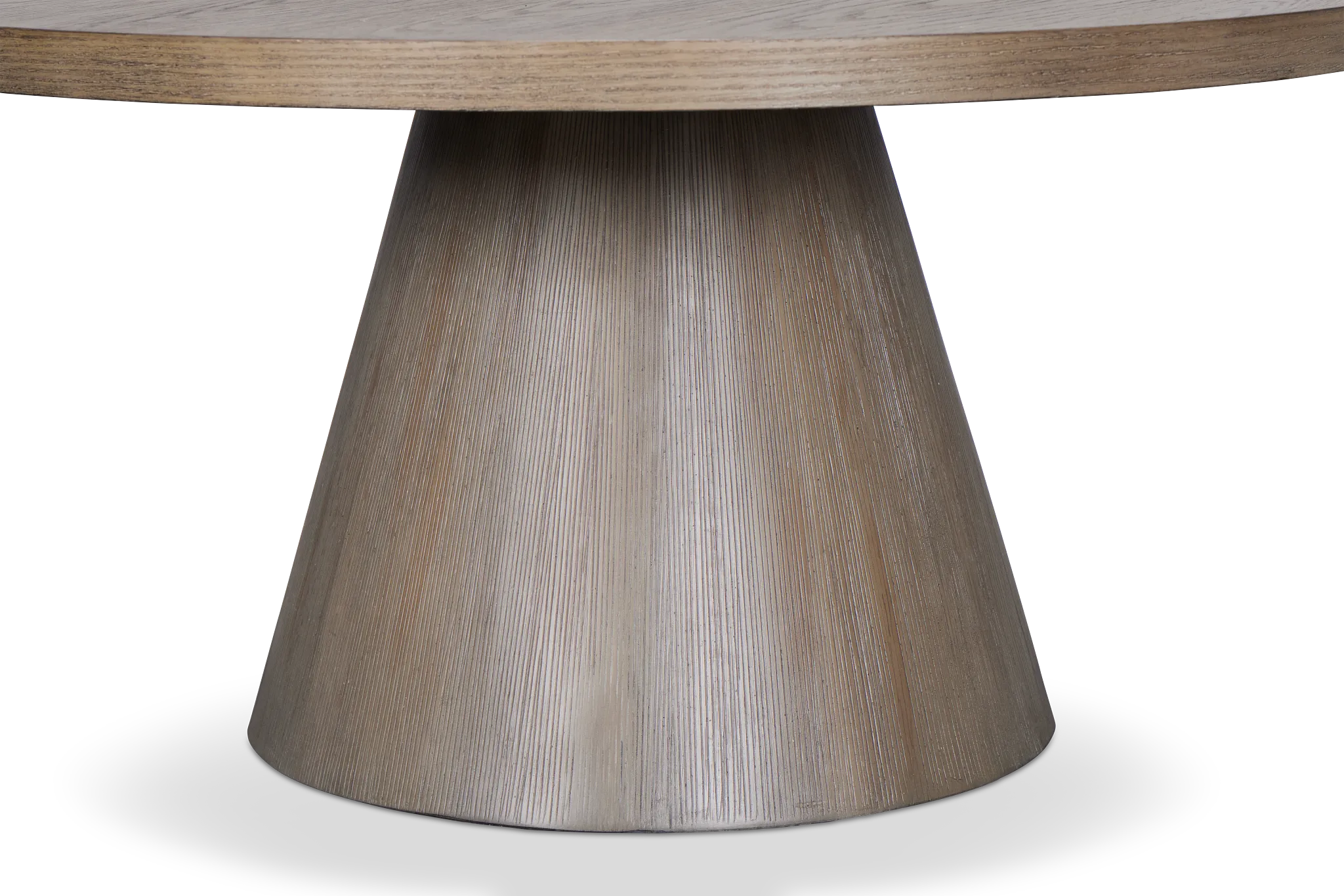 Alden Gray Round Coffee Table