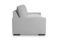 Edgewater Suave White 96" Sofa W/ 3 Cushions