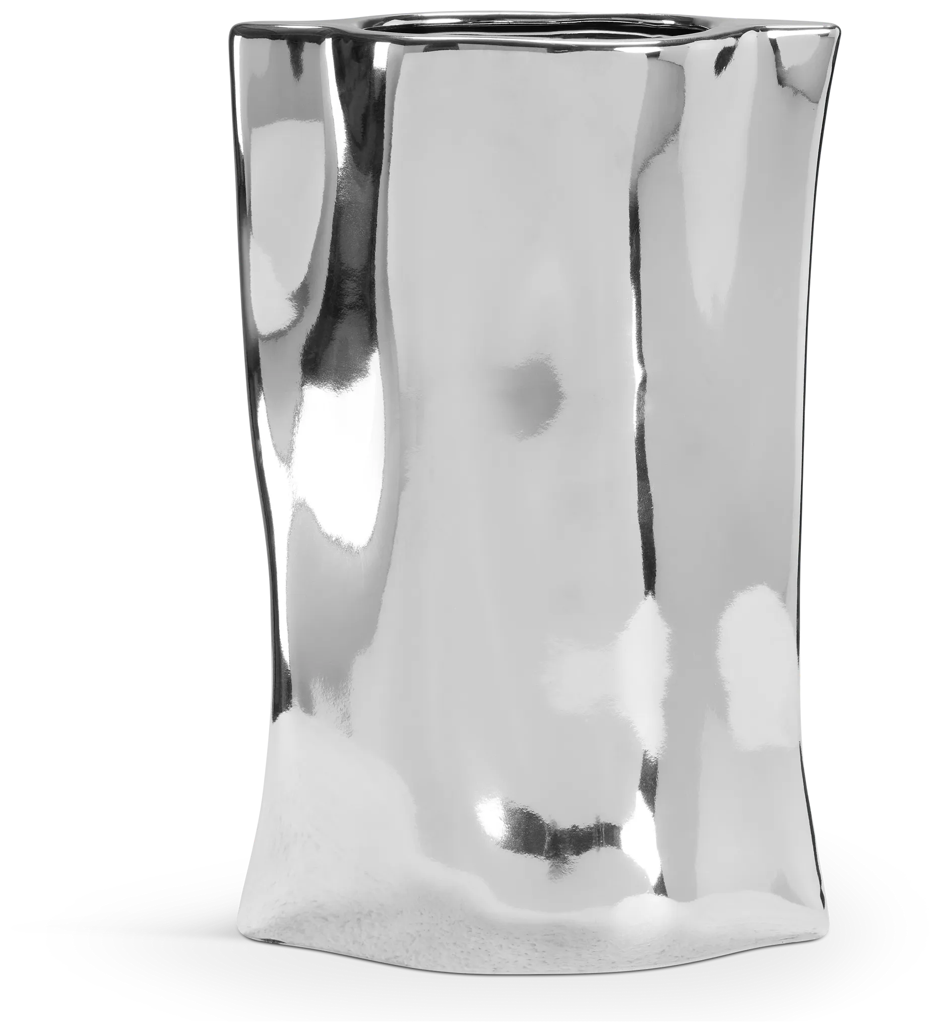 Addie Silver Large Vase