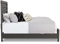 Everett Gray Panel Bed