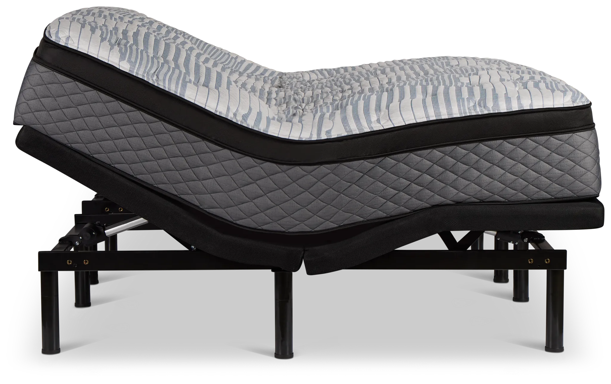 Kevin Charles By Sealy Signature Plush Plus Adjustable Mattress Set