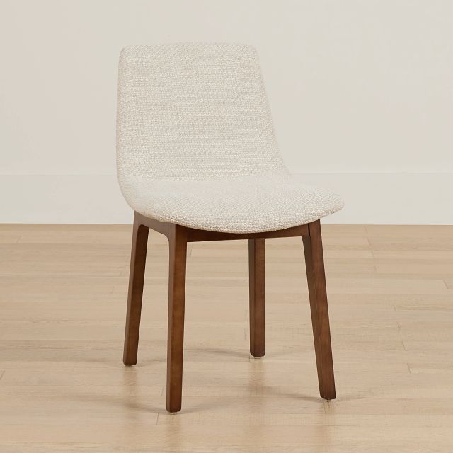 Hamilton Light Beige Fabric Upholstered Side Chair