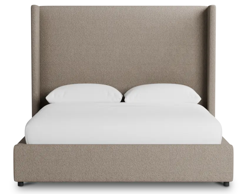 Captiva Elite Brown 60" Upholstered Shelter Bed Captiva Elite Brown 60" Upholstered Shelter Bed