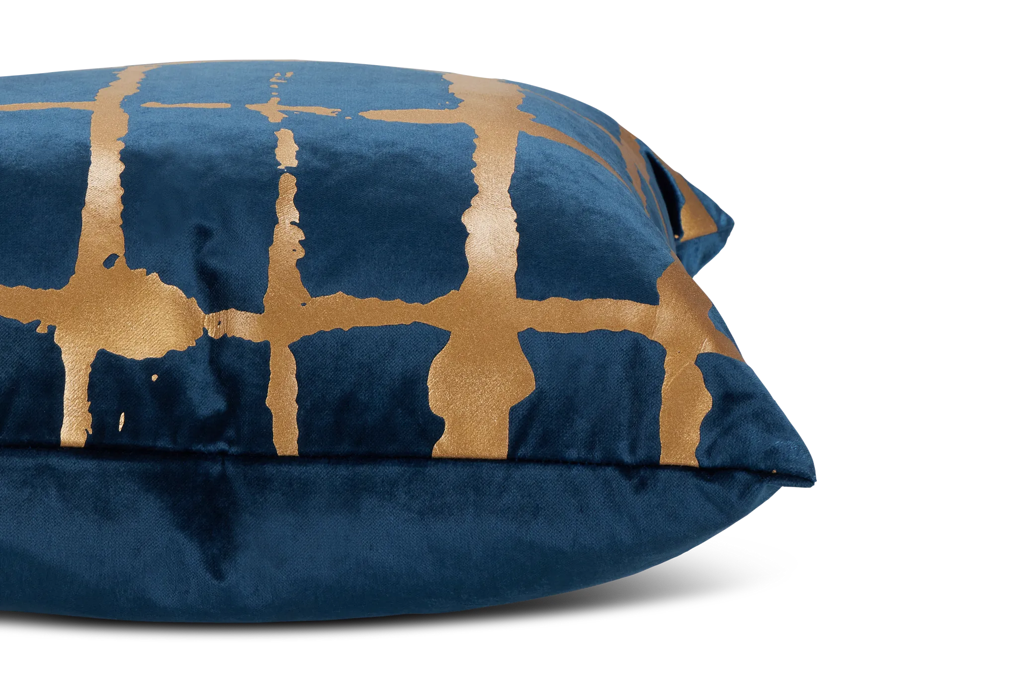 Liam Navy 22" Square Accent Pillow