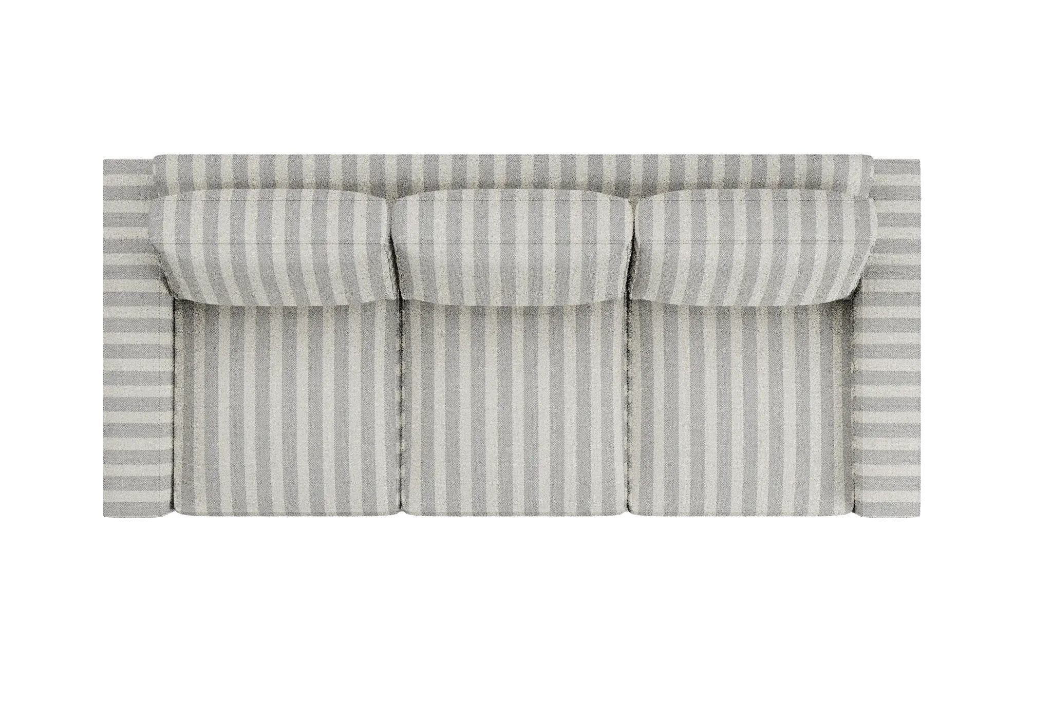 Edgewater Sea Lane Light Gray 96" Sofa W/ 3 Cushions Edgewater Sea Lane Light Gray 96" Sofa W/ 3 Cushions