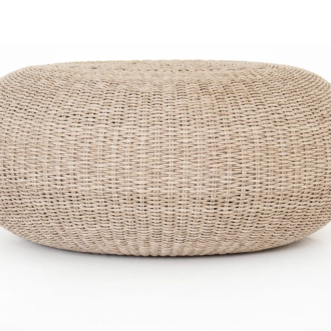 Four Hands Phila Light Tone Woven Coffee Table