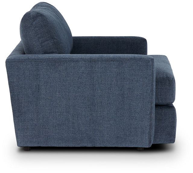 Noah Blue Fabric Chair