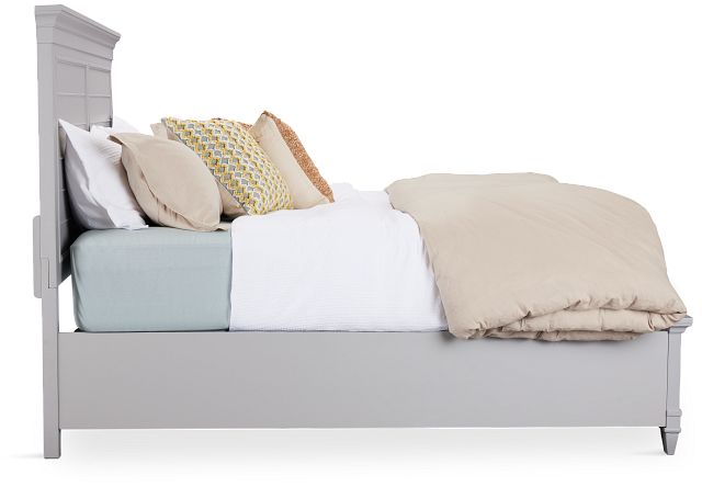 Cape Cod Gray Panel Bed