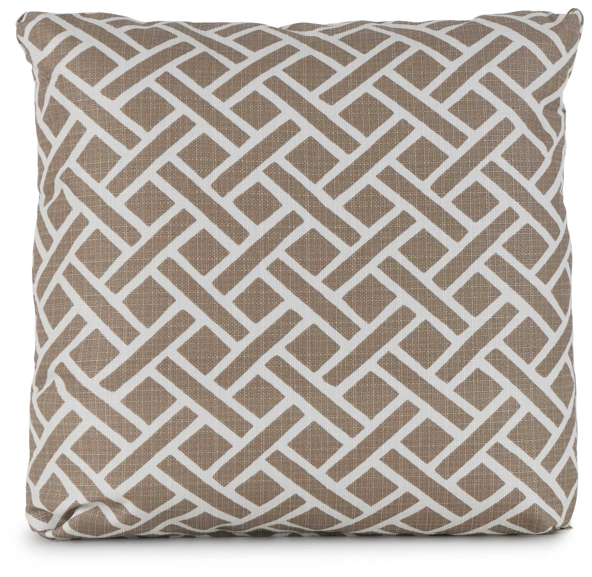 Eastwood Light Gray 18" Indoor/outdoor Square Accent Pillow