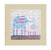 Lucky Multicolored Framed Wall Art