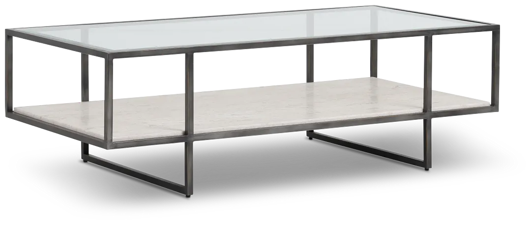 Harlow Glass Coffee Table