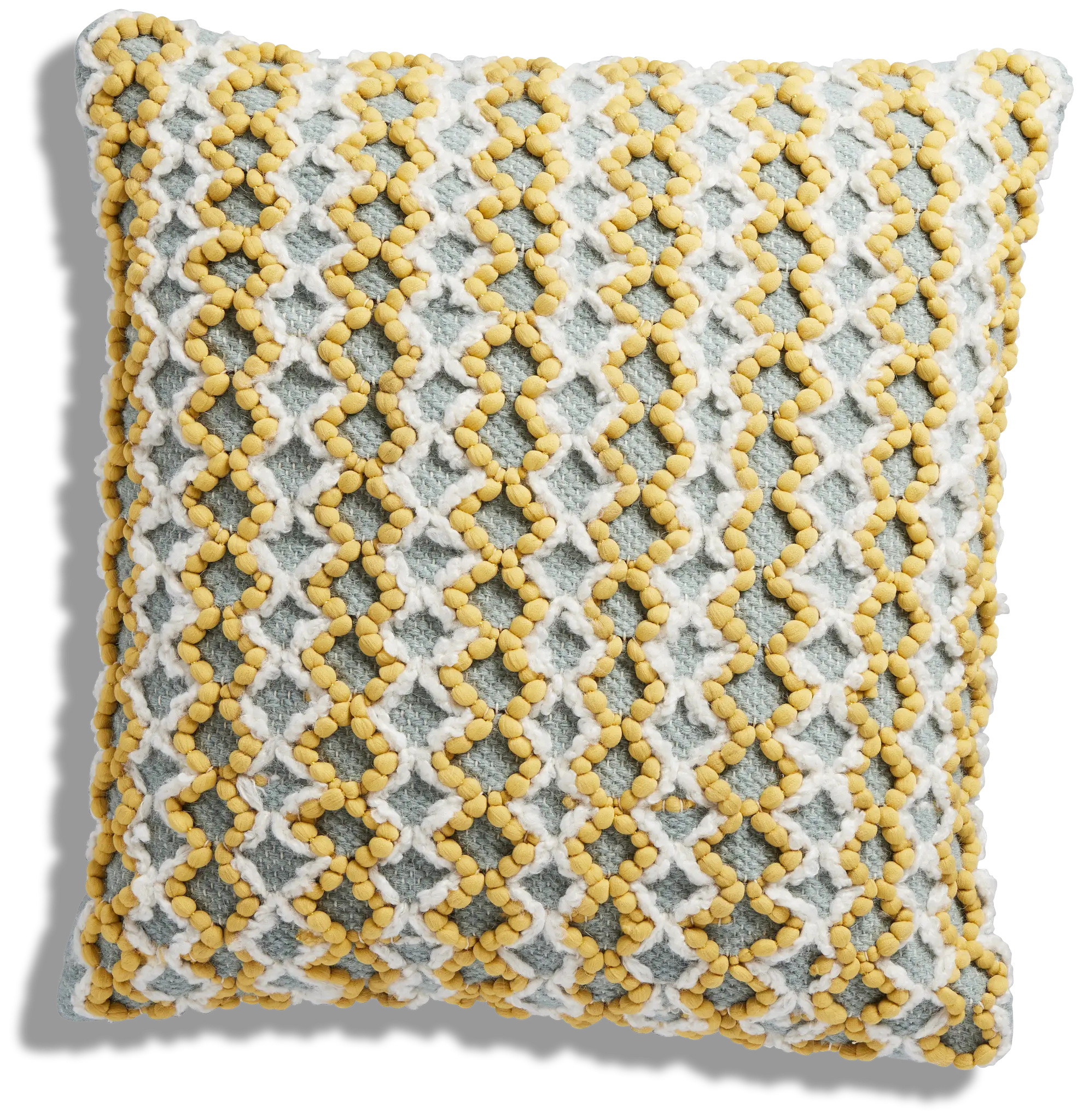 Cecily White 22" Accent Pillow Cecily White 22" Accent Pillow