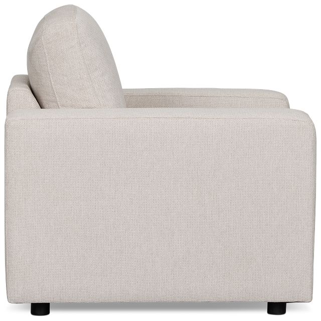 Carmen Light Beige Fabric Chair
