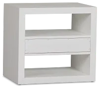 Nantucket White Pine Open Nightstand