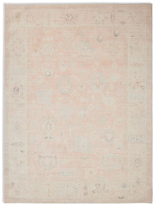 Rosa Pink 5x7 Area Rug