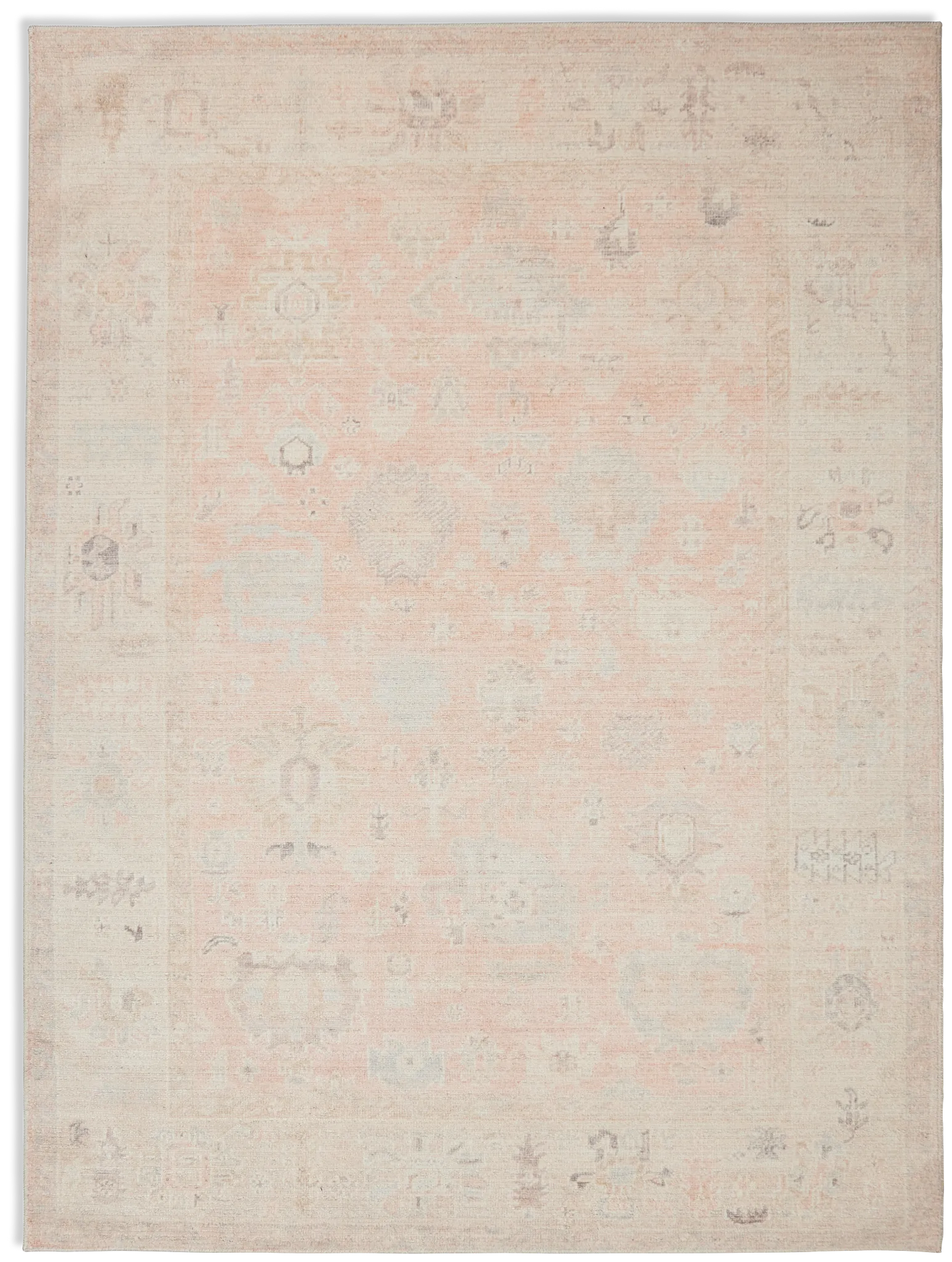 Rosa Pink 5x7 Area Rug