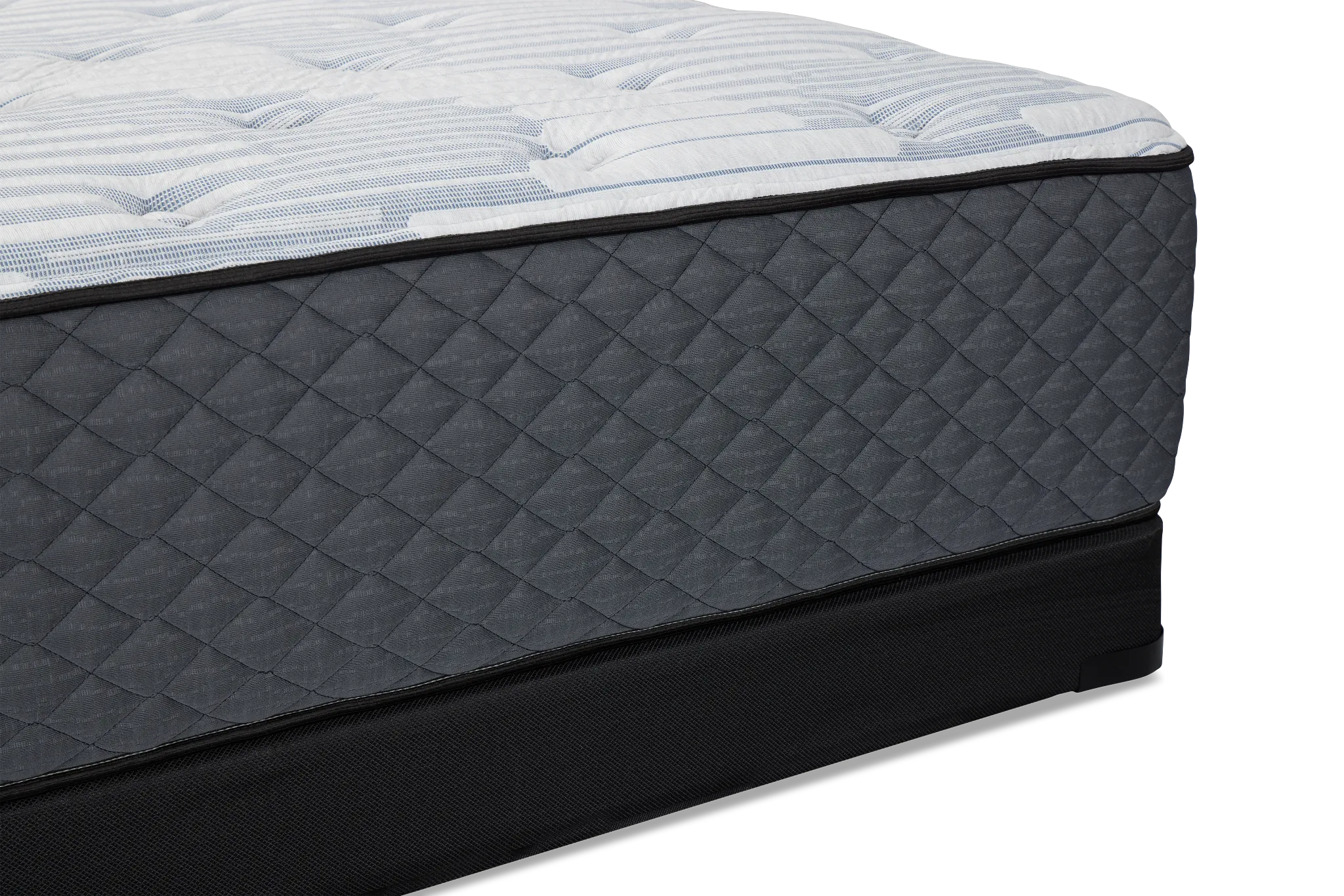 Kevin Charles By Sealy Signature Medium Low-profile Mattress Set