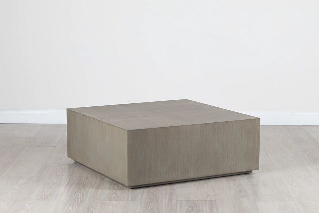 Nixon Light Tone 42" Square Coffee Table