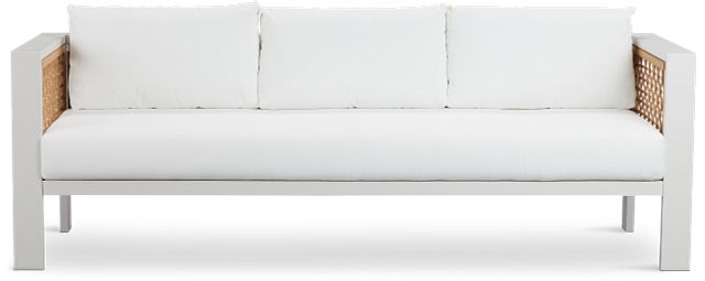 Sunrise White Sofa