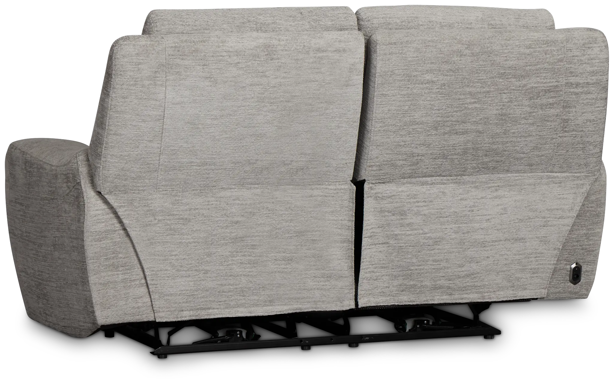 Bennett Gray Fabric Power Reclining Loveseat Bennett Gray Fabric Power Reclining Loveseat