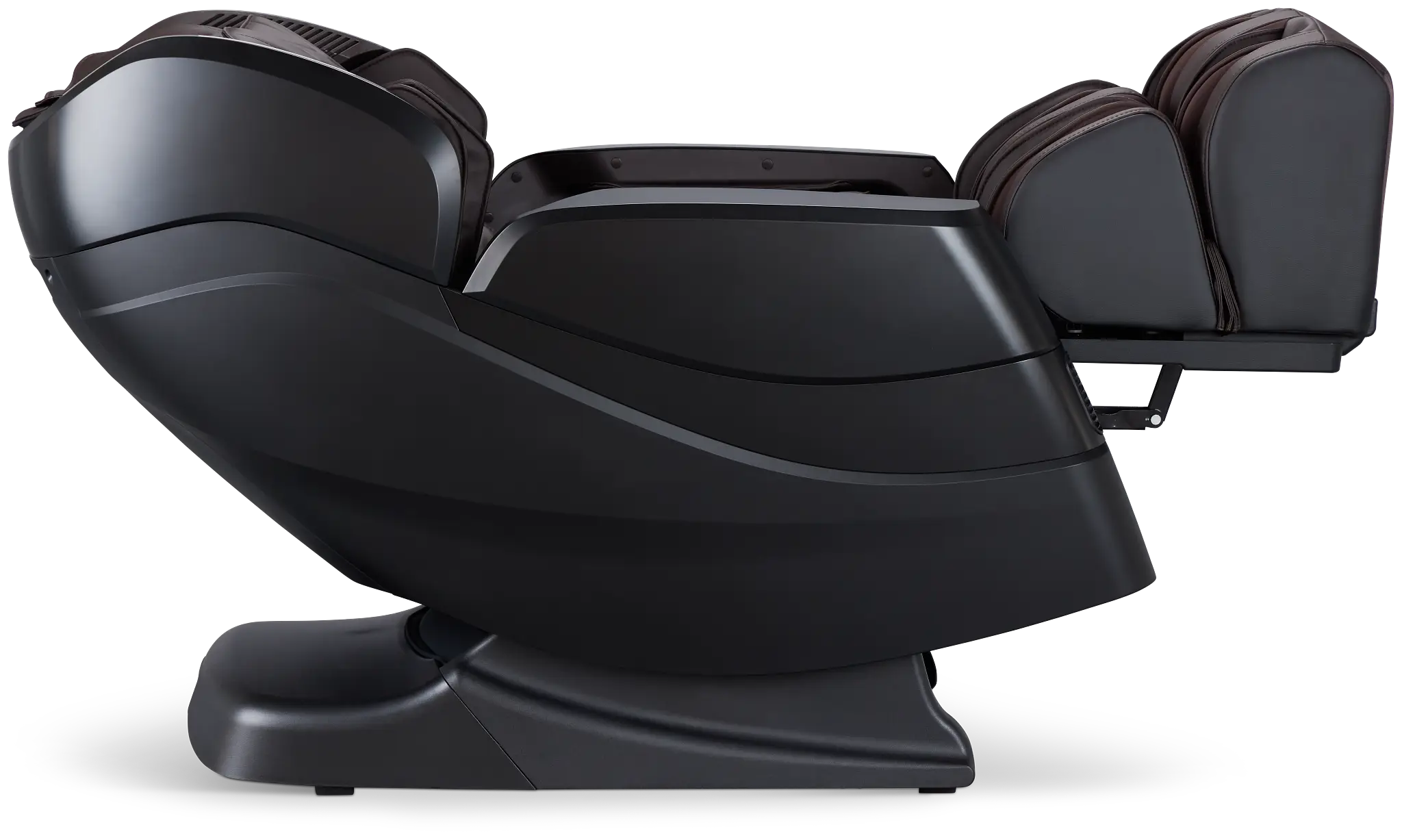 Advanced L-track Dark Brown Micro Massage Chair Advanced L-track Dark Brown Micro Massage Chair