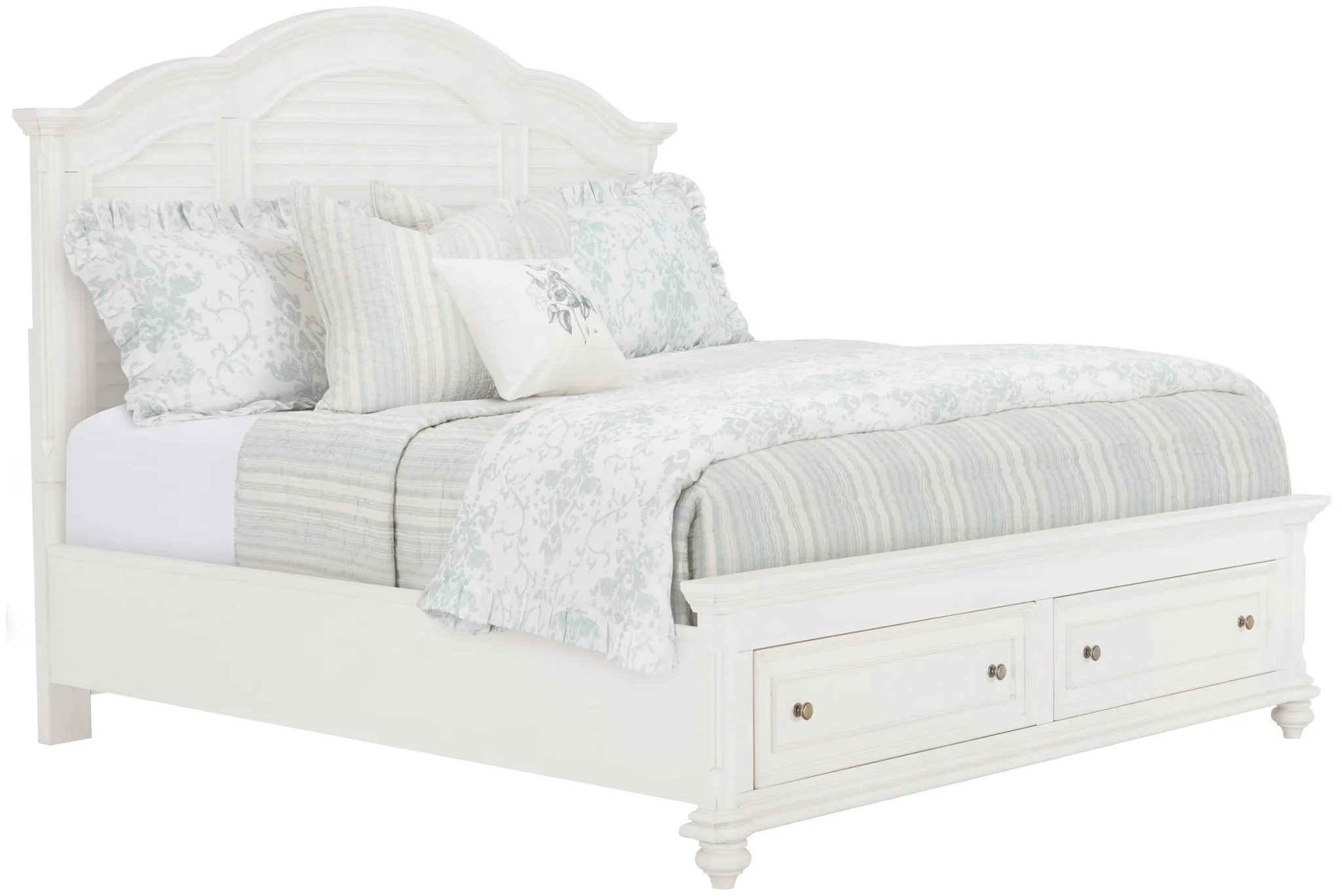 Savannah Ivory Mansion Storage Bed