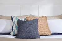 Nova Dark Blue 20" Accent Pillow