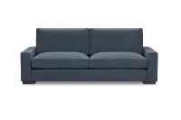 Edgewater Elevation Dark Blue 96" Sofa W/ 2 Cushions