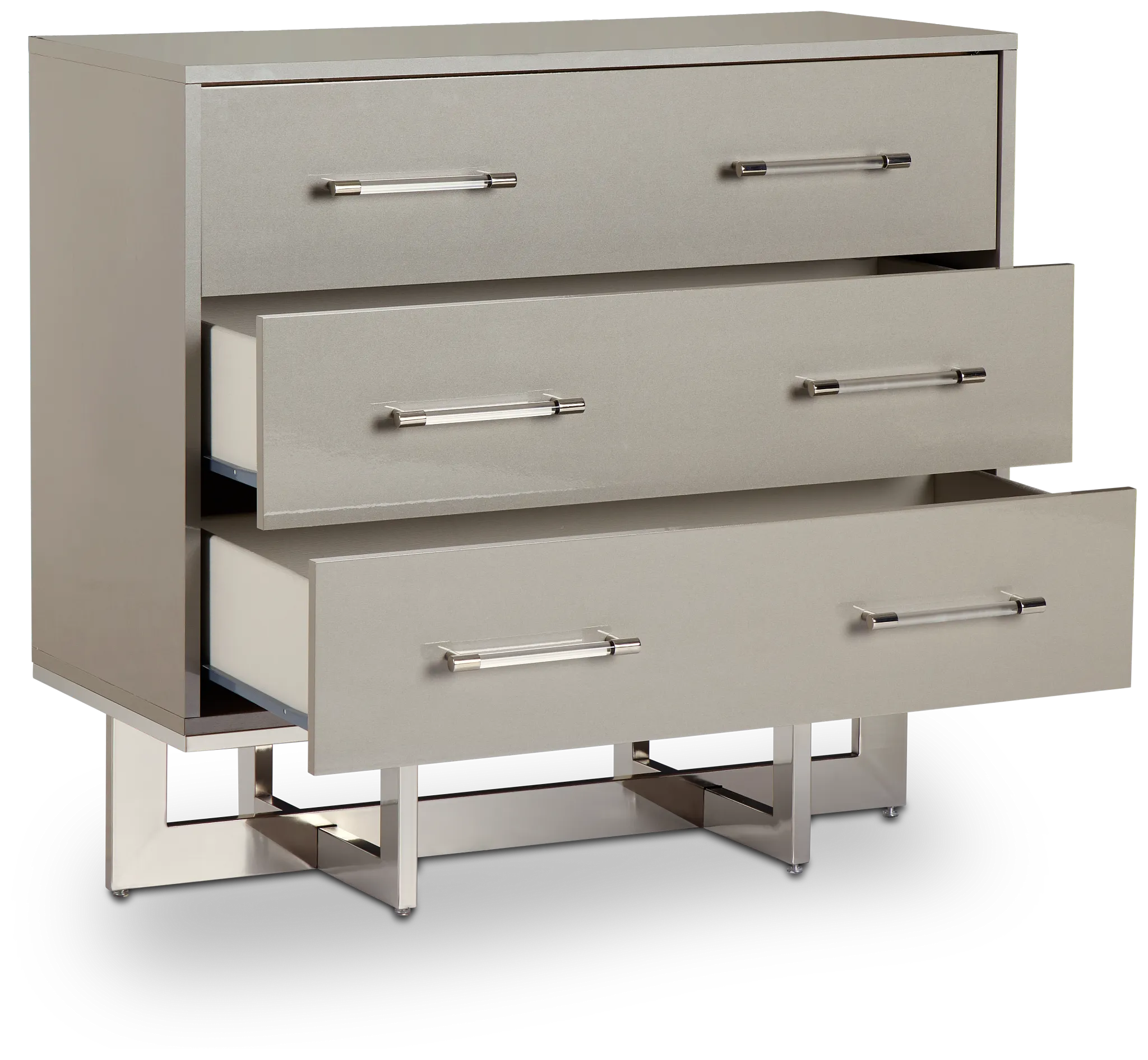 Solora Champagne Small Drawer Chest