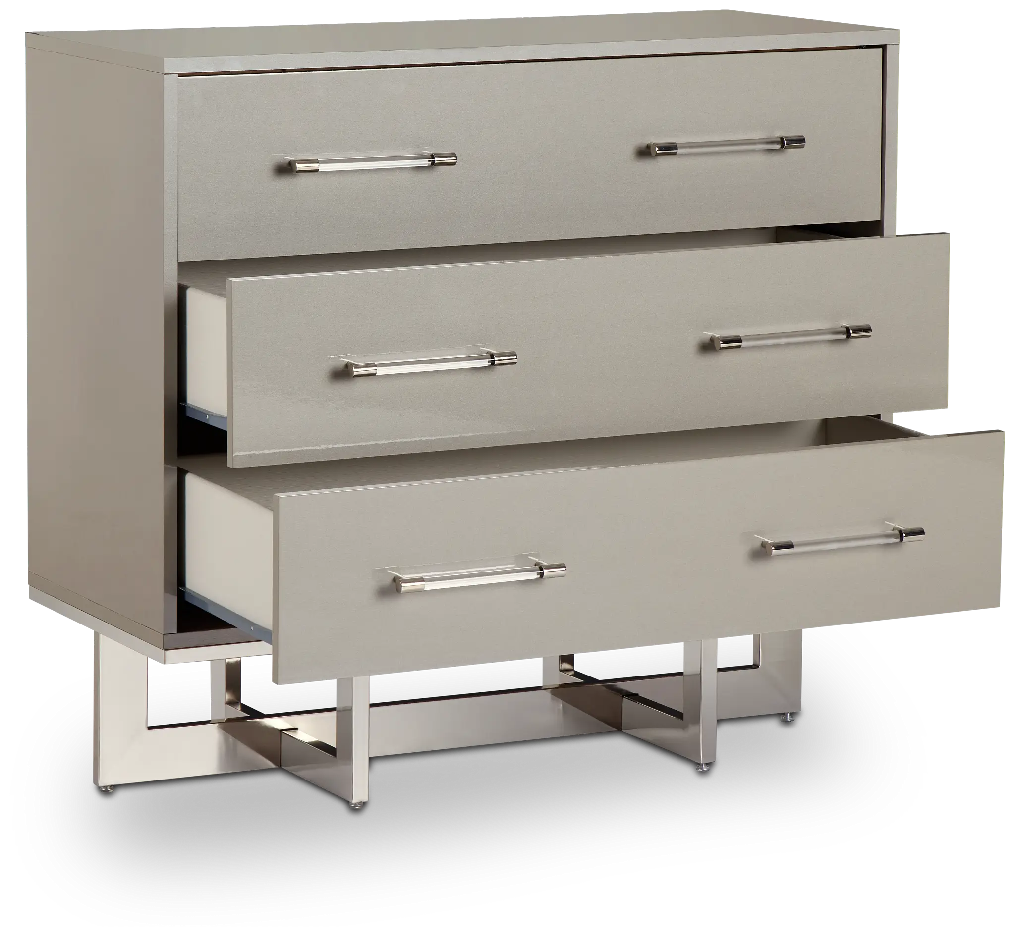 Solora Champagne Small Drawer Chest Solora Champagne Small Drawer Chest