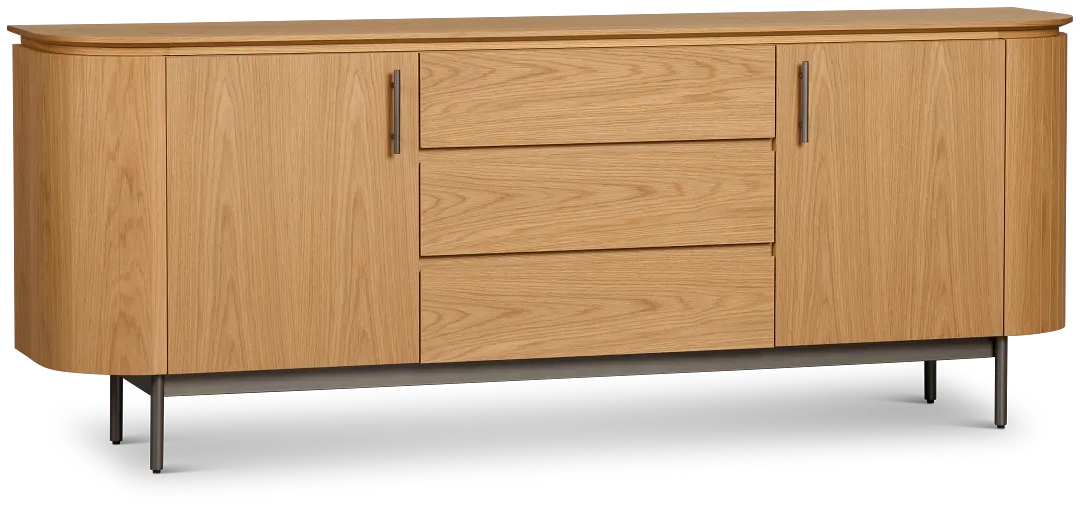 Nomad Light Tone Round Buffet