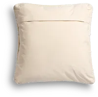 Lemar Ivory 22" Square Accent Pillow