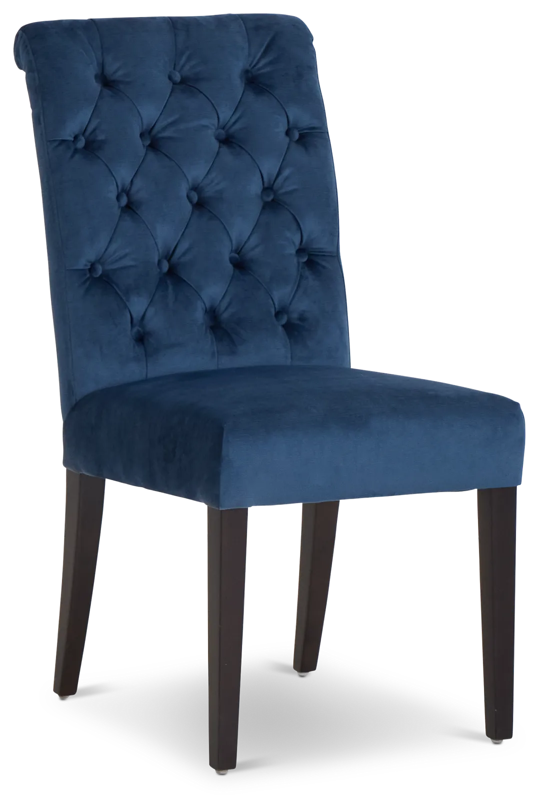 Sloane Dark Blue Upholstered Side Chair