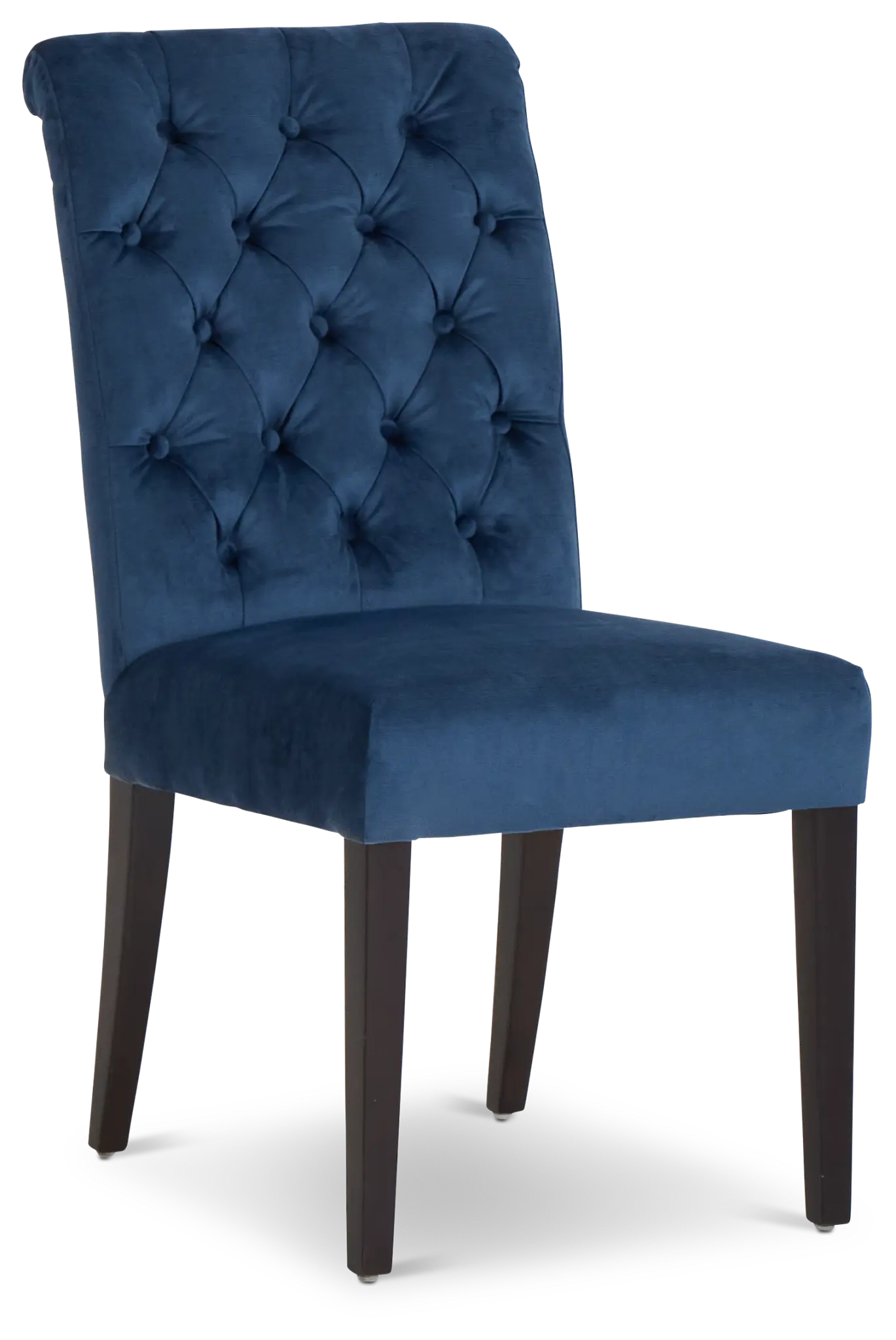 Sloane Dark Blue Upholstered Side Chair Sloane Dark Blue Upholstered Side Chair