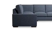 Edgewater Maguire Blue Small Two-arm Sectional
